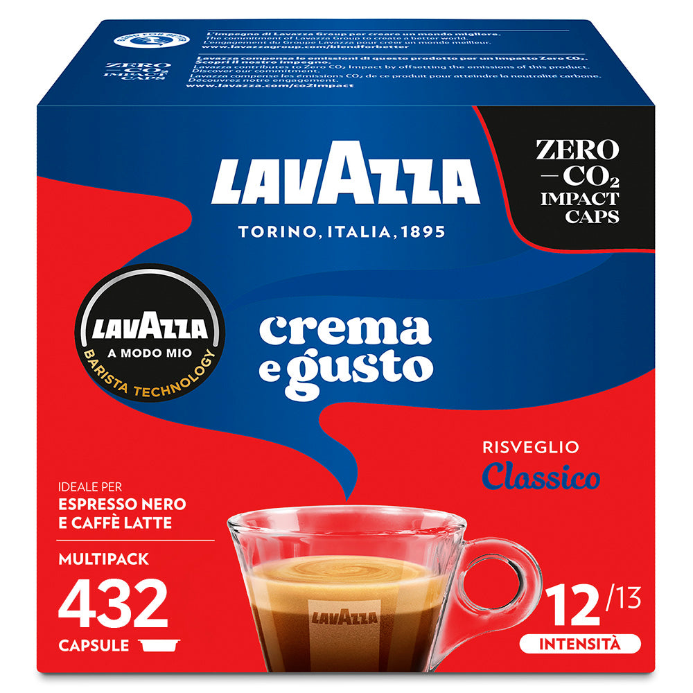 Capsule caffè Lavazza crema e gusto compatibili A MODO MIO