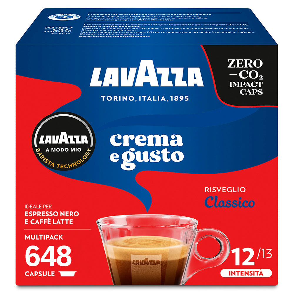 Capsule caffè Lavazza crema e gusto compatibili A MODO MIO