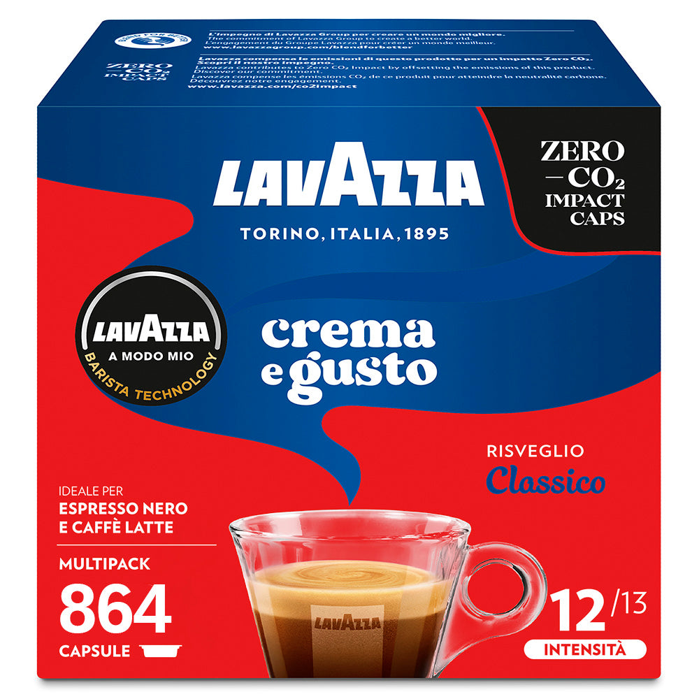 Capsule caffè Lavazza crema e gusto compatibili A MODO MIO