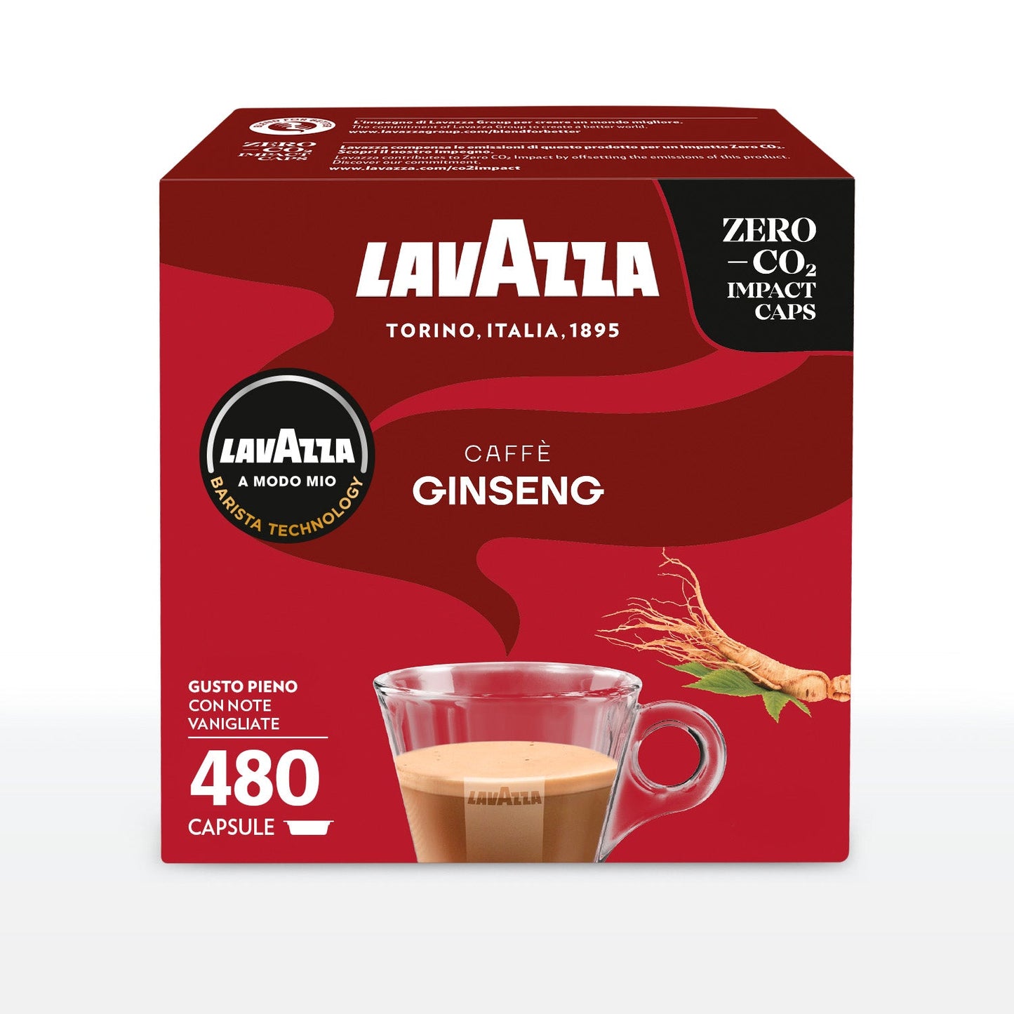 Capsule caffè Lavazza Ginseng compatibili A MODO MIO