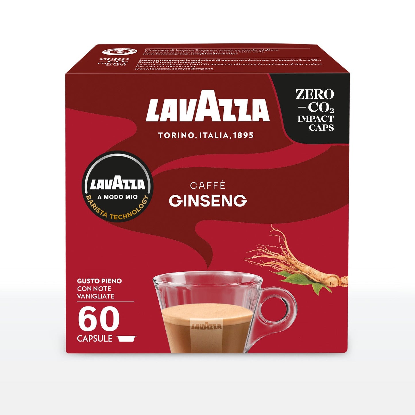 Capsule caffè Lavazza Ginseng compatibili A MODO MIO