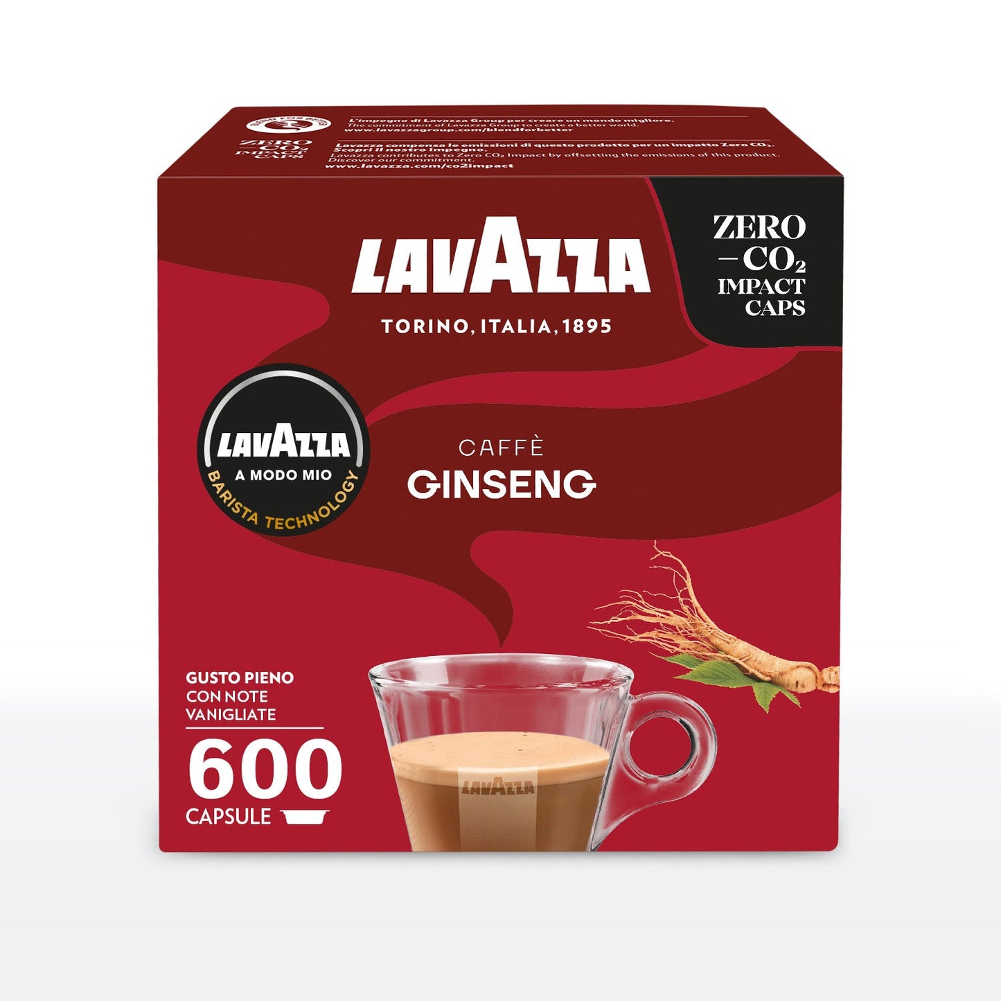 Capsule caffè Lavazza Ginseng compatibili A MODO MIO