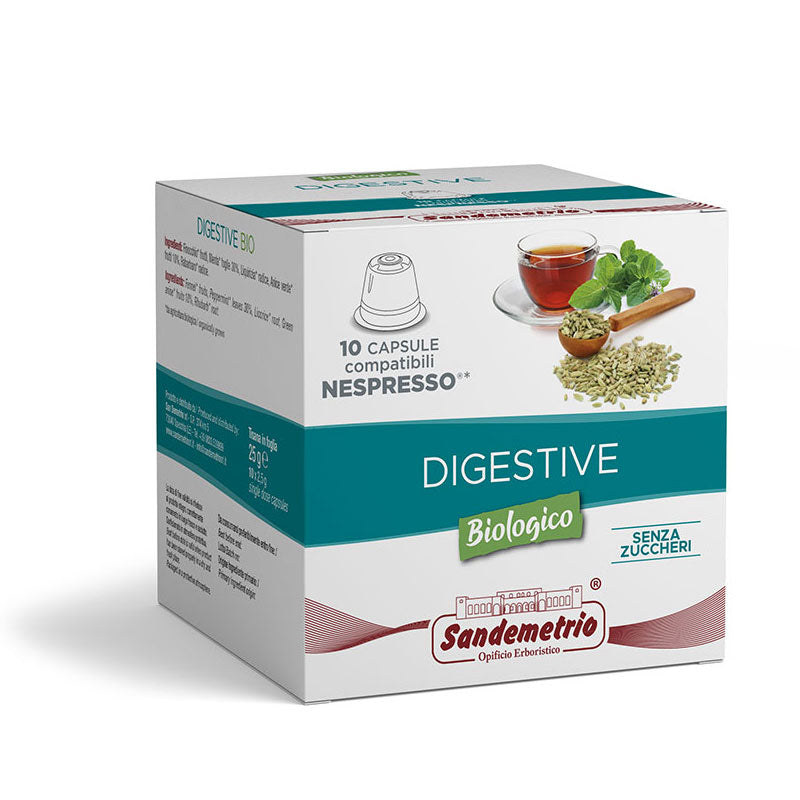 Capsule Sandemetrio Tisana Digestive comp. Nespresso