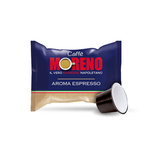 Capsule caffè Moreno miscela Espresso compatibili Nespresso