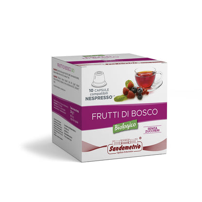 Capsule Sandemetrio Tisana Frutti Rossi comp. Nespresso