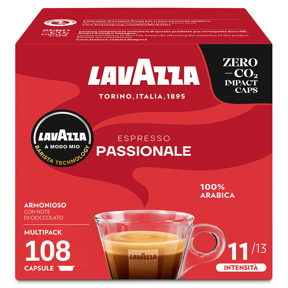 Capsule caffè Lavazza passionale compatibili A MODO MIO