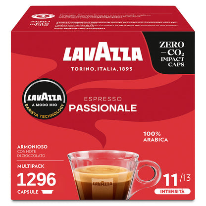 Capsule caffè Lavazza passionale compatibili A MODO MIO