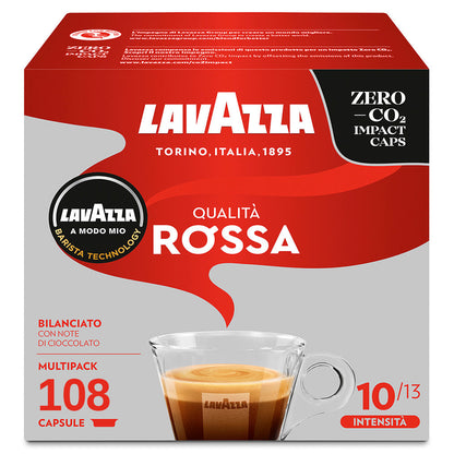 Capsule caffè Lavazza qualità rossa compatibili A MODO MIO
