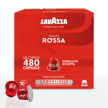 Capsule Alluminio Lavazza Qualità Rossa comp. Nespresso