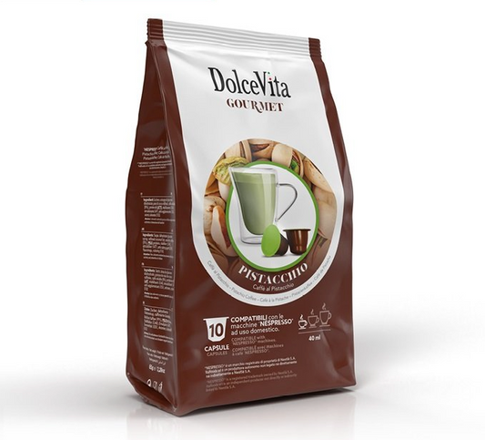 Capsule Solubili Dolcevita Pistacchio comp. NESPRESSO®