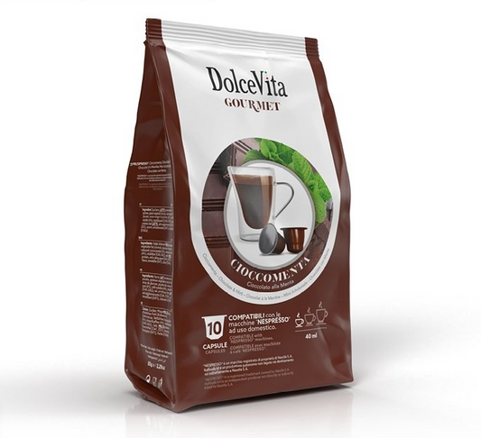 Capsule Solubili Dolcevita Cioccomenta comp. NESPRESSO®