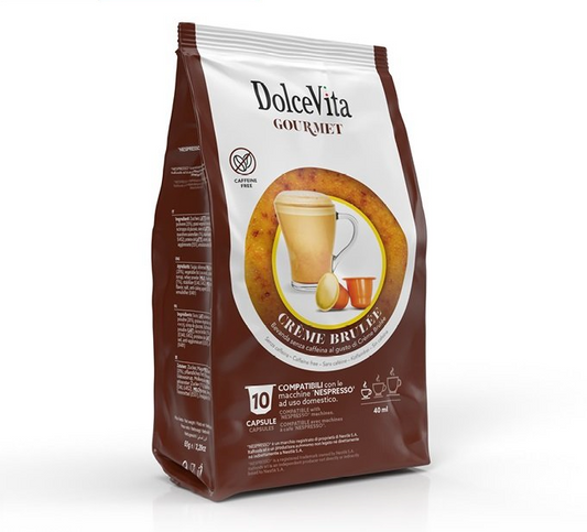 Capsule Solubili Dolcevita Creme Brulee comp. NESPRESSO®