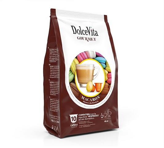 Capsule Solubili Dolcevita Macaron alla Mandorla comp. NESPRESSO®