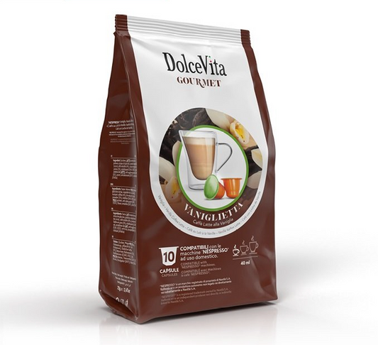 Capsule Solubili Dolcevita Vaniglietta comp. NESPRESSO®