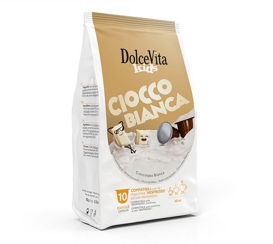 Capsule Solubili Dolcevita Cioccobianca comp. NESPRESSO®
