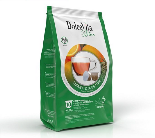 Capsule Solubili Dolcevita Tisana Digestiva comp. NESPRESSO®