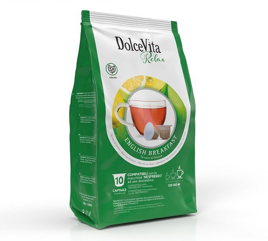 Capsule Solubili Dolcevita English Breakfast comp. NESPRESSO®