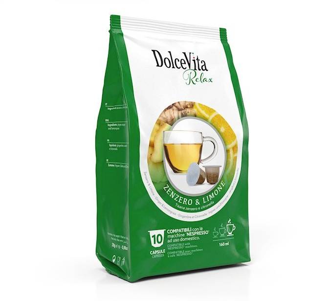 Capsule Solubili Dolcevita Zenzero Limone comp. NESPRESSO®