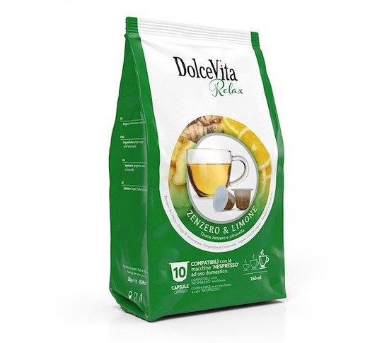 Capsule Solubili Dolcevita Zenzero Limone comp. NESPRESSO®