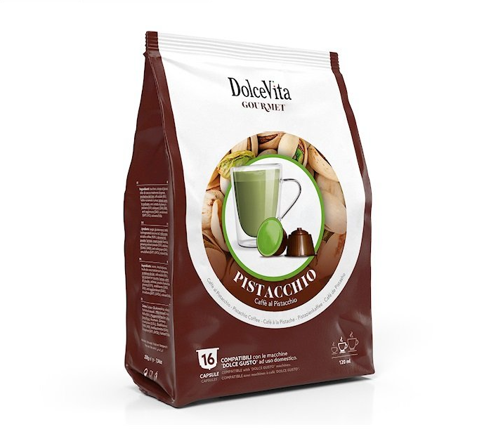 Capsule Solubili Dolcevita Pistacchio comp. DOLCEGUSTO®