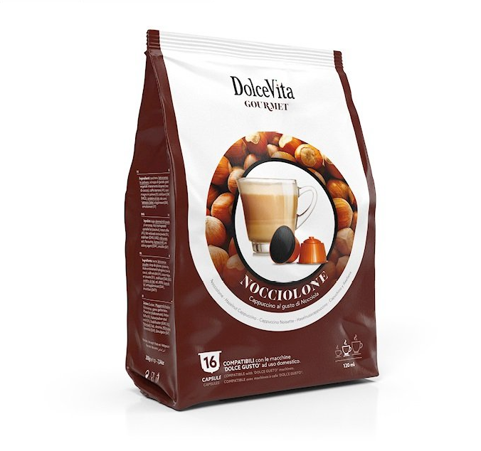 Capsule Solubili Dolcevita Nocciolone comp. DOLCEGUSTO®