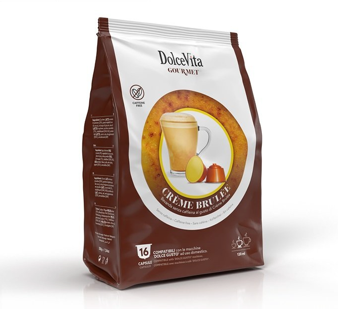 Capsule Solubili Dolcevita Creme Brulee comp. DOLCEGUSTO®