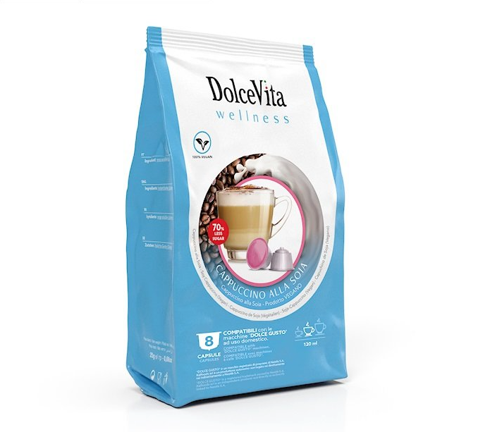Capsule Solubili Dolcevita Cappuccino Alla Soia comp. DOLCEGUSTO®