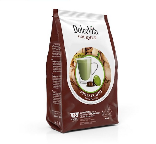 Capsule Solubili Dolcevita Pistacchio comp. A MODO MIO®