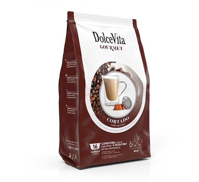 Capsule Solubili Dolcevita Cortado comp. A MODO MIO®