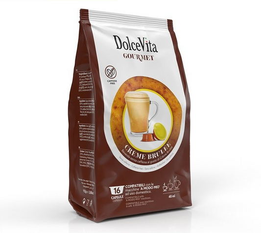Capsule Solubili Dolcevita Creme Brulee comp. A MODO MIO®