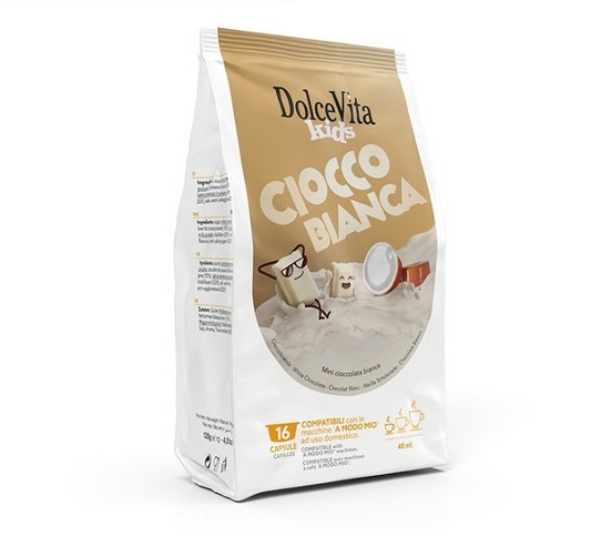 Capsule Solubili Dolcevita Cioccobianca comp. A MODO MIO®