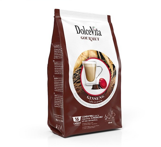 Capsule Solubili Dolcevita Ginseng Dolce comp. A MODO MIO®
