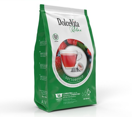 Capsule Solubili Dolcevita Sottobosco comp. A MODO MIO®