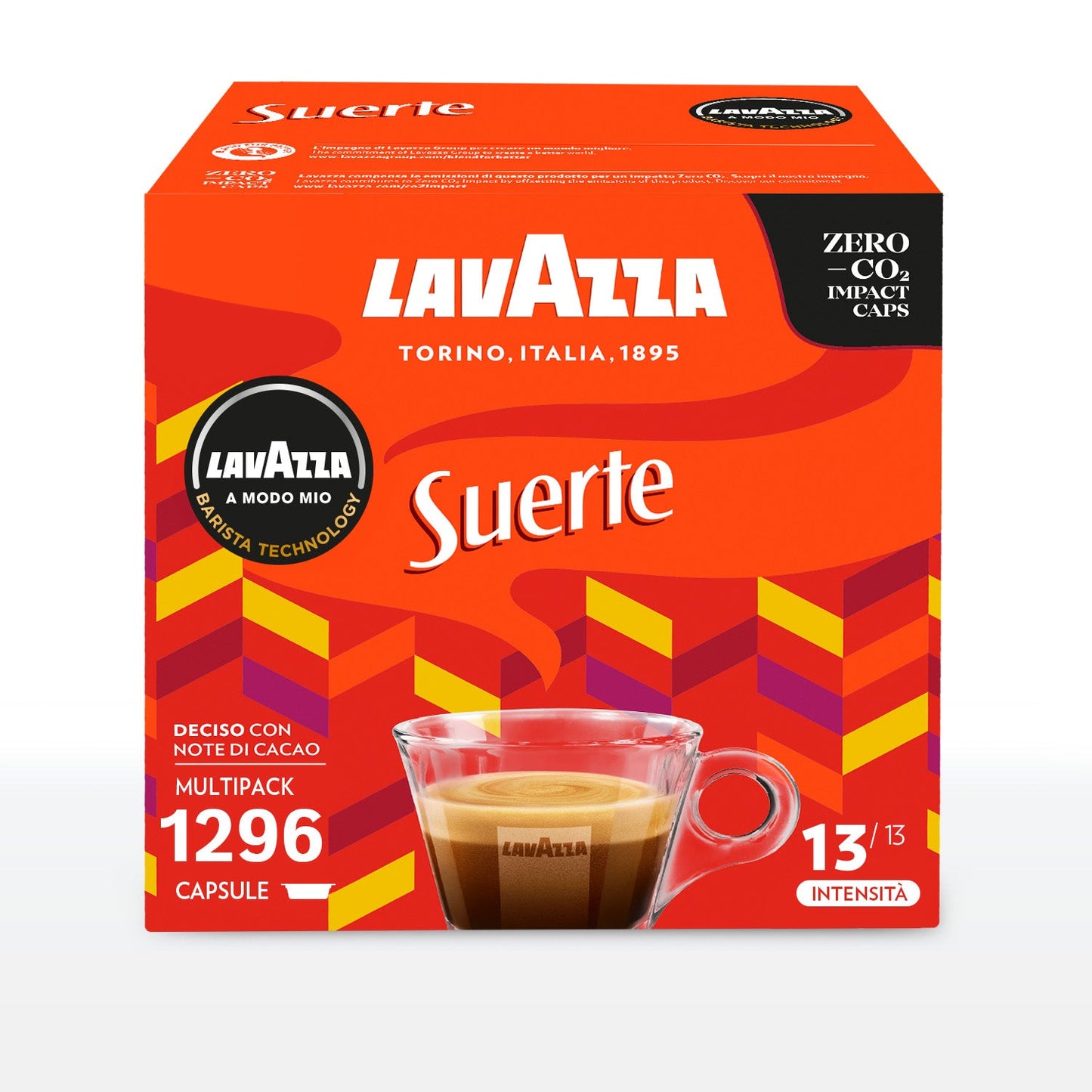 Capsule caffè Lavazza Suerte compatibili A MODO MIO
