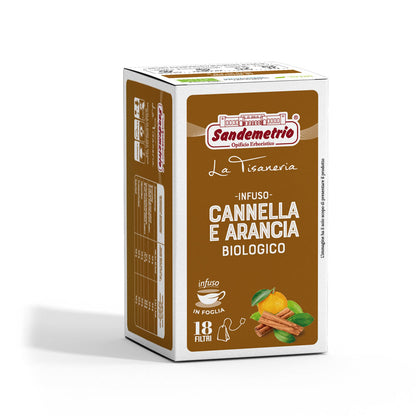 Filtri Sandemetrio Infuso Cannella e Arancia