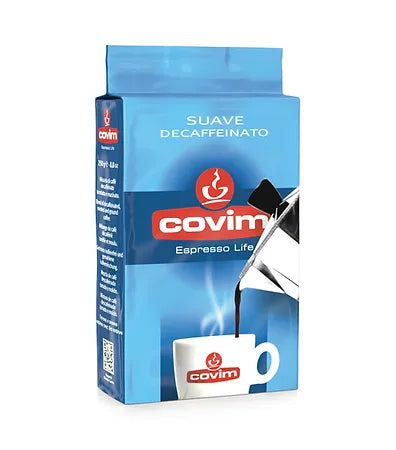 250 gr Caffè macinato Covim miscela Suave Dek