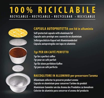 Capsule Bialetti caffè d'Italia Venezia (Gusto Dolce)