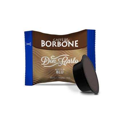 Capsule Caffè Borbone Don Carlo Miscela Blu compatibili con A Modo Mio