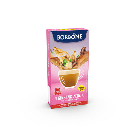 Capsule Borbone Per Bevanda Solubile GINSENG ZERO