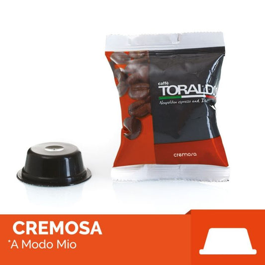 Capsule caffè Toraldo CREMOSA compatibili A Modo Mio