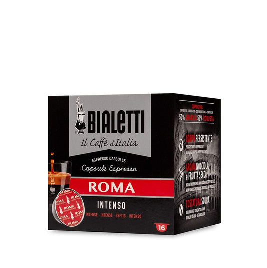 Caspule Caffè d'Italia Bialetti Roma (Gusto Intenso) compatibili Bialetti
