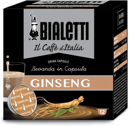 Capsule Bialetti bevanda gusto Ginseng