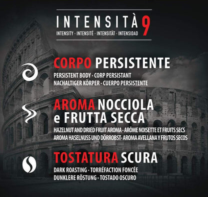 Caspule Caffè d'Italia Bialetti Roma (Gusto Intenso) compatibili Bialetti