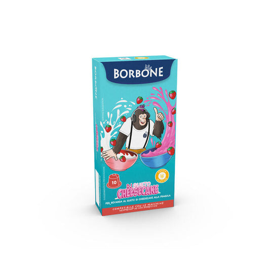 Capsule Borbone “DJGUSTO CHEESECAKE” - Ciocc Bianca e Fragola