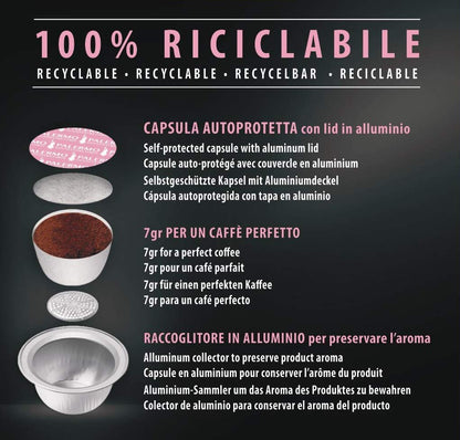 Capsule  Bialetti caffè d'Italia Palermo (Gusto Extra)