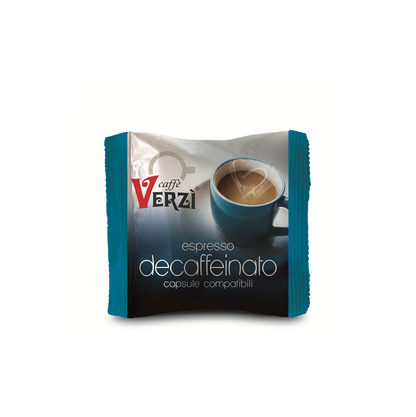 Capsule Caffè Verzì Decaffeinato compatibili Fior Coop