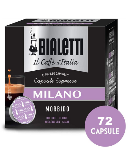 Capsule Bialetti MILANO  MULTIPACK (confezioni da 72 capsule)