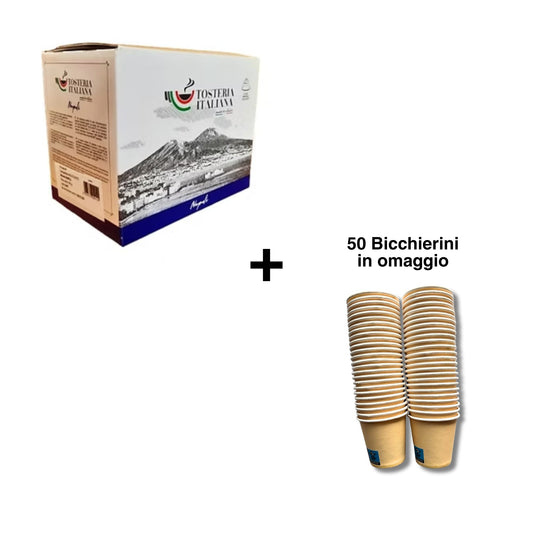 [PROMO] Capsule Tosteria Italiana miscela Napoli Dolce Gusto + bicchierini omaggio