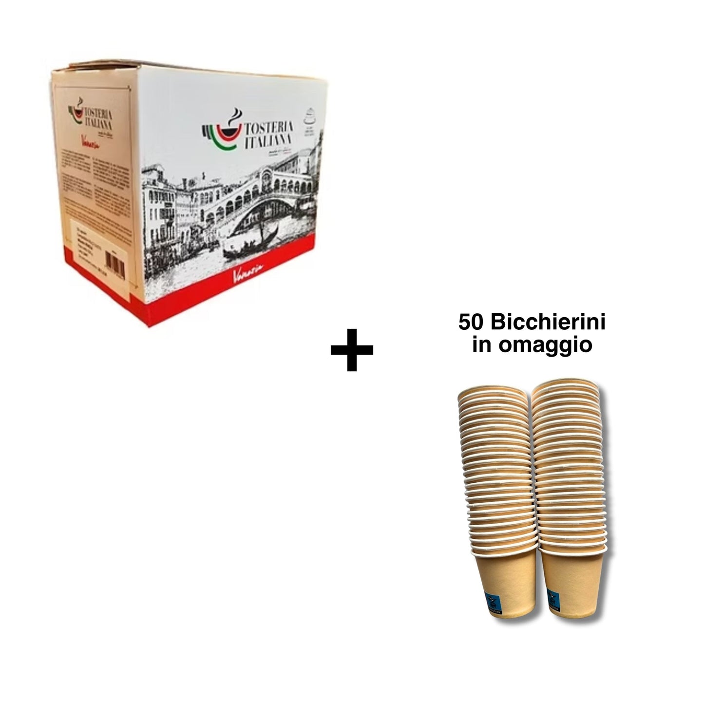 [PROMO] Capsule Tosteria Italiana miscela Venezia Dolce Gusto + bicchierini omaggio