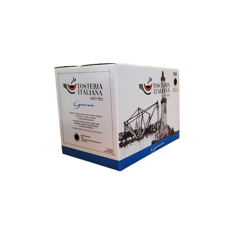 [PROMO] Cialde in carta ese 44 mm Tosteria Italiana miscela Genova Dek + bicchierini omaggio
